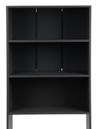 Стеллаж открытый для ванной комнаты «Клик Мебель. Пронто», 660×230×1850 мм, цвет графит 10976722