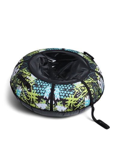 УЦЕНКА Чехол для тюбинга – ватрушки Winter Star Active life, диаметр чехла 120 см, чёрный