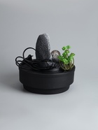 УЦЕНКА Фонтан настольный от сети, подсветка «Будда в саду Дзен» 21×21×21 см - Фото 4
