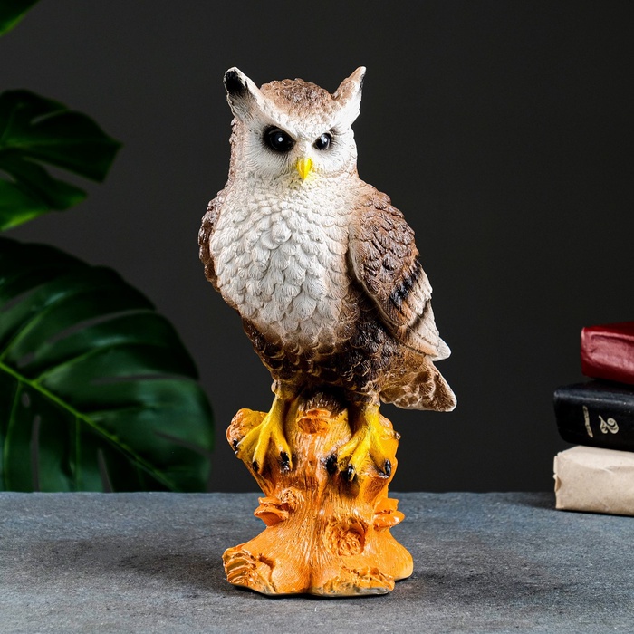 УЦЕНКА Копилка "Филин на ветке" 29х19х12 см - Фото 1