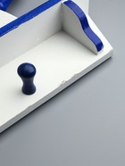 УЦЕНКА Вешалка-штурвал на 3 крючка, бело-голубой-бирюзовый, 45×28×5 см - Фото 3