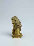 УЦЕНКА Фигура "Конь " 9х6 см, цвет старое золото - Фото 4