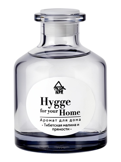 Диффузор ароматический с палочками Hygge Home Тибетская малина и пряности, 50 мл