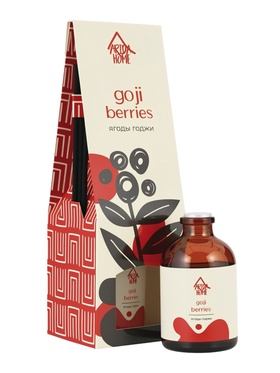 Диффузор ароматический с палочками Ягоды годжи, 50 мл  (артикул 10999004)  большой выбор товаров оптом и в розницу по низким ценам с доставкой