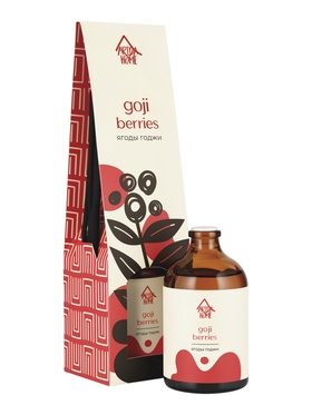 Диффузор ароматический с палочками Ягоды годжи, 100 мл  (артикул 10999005)  большой выбор товаров оптом и в розницу по низким ценам с доставкой