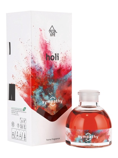 Диффузор ароматический с палочками Holi Sympathy, 50 мл