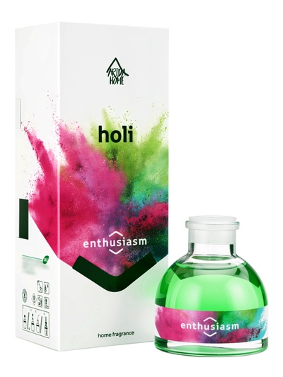 Диффузор ароматический с палочками Holi Enthusiasm, 50 мл