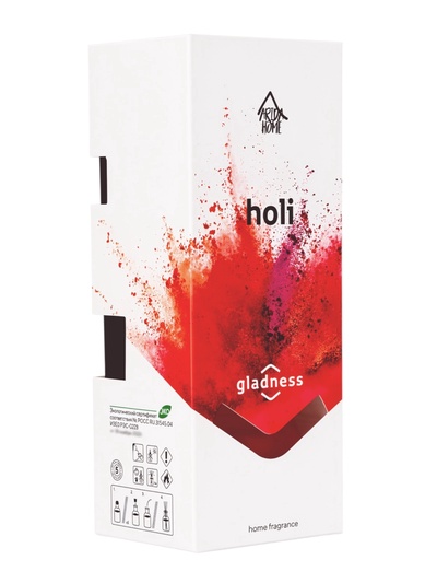 Диффузор ароматический с палочками Holi Gladness, 50 мл