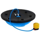 УЦЕНКА Полусфера BOSU гимнастическая ONLYTOP, массажная, с насосом, 58×25 см, синяя - Фото 14