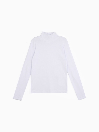 Водолазка детская MINAKU, белая, рост 134 см