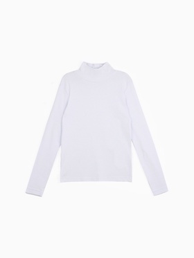 Водолазка для девочки MINAKU, белая, рост 164