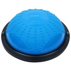 УЦЕНКА Полусфера BOSU гимнастическая ONLYTOP, массажная, с насосом, 46×20 см, синяя - Фото 9