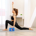 УЦЕНКА Блок для йоги Sangh Moon, 23×15×8 см, синий - Фото 6