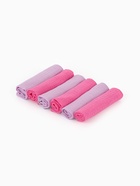 Набор платочков Крошка Я Лиловый персик 20*20 см - 6 шт, муслин, 100 % хлопок - Фото 5