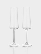 Набор бокалов для шампанского «Экстра», 210 мл, 2 шт., хрустальное стекло, прозрачный - Фото 2