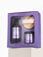 Подарочный набор: гель для душа 300 мл, крем для тела 250 мл и массажка, османтус и амбра, POETIQUE - Фото 23