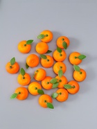 Муляж "Мандарин" (фасовка по 20 шт) 3,5 см, оранжевый  (артикул 10970102)  большой выбор товаров оптом и в розницу по низким ценам с доставкой
