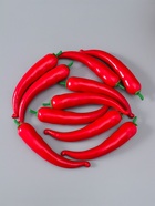 Муляж «Перец острый», 18 см, красный - Фото 4