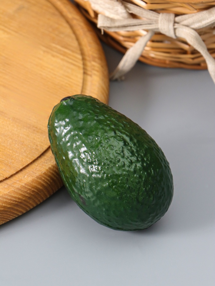 Муляж «Авокадо», 9.5×6 см, зелёный