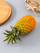 Муляж "Ананас" 22,5х9,5 см, жёлтый  (артикул 10970116)  большой выбор товаров оптом и в розницу по низким ценам с доставкой