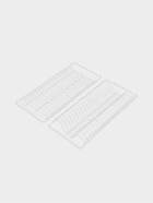 УЦЕНКА Комплект посудосушителей для шкафа 60 см, без поддона, 565×256 мм, белый - Фото 2