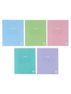 Тетрадь 12 листов в линейку, КПК «Пастель», блок офсет, 5 В, МИКС  (артикул 10991547)  большой выбор товаров оптом и в розницу по низким ценам с доставкой