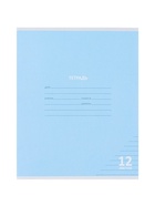 Тетрадь 12 листов в линейку, КПК «Пастель», блок офсет, 5 В, МИКС  (артикул 10991547)  большой выбор товаров оптом и в розницу по низким ценам с доставкой