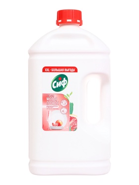Средство для мытья посуды «СИФ» с ароматом красного апельсина и эвкалипта, гель, 2.5 л  (артикул 10998623)  большой выбор товаров оптом и в розницу по низким ценам с доставкой