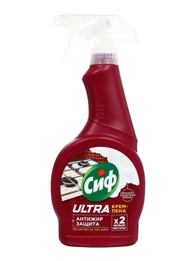 Чистящее средство крем-пена для кухни «СИФ» антижир, 500 мл  (артикул 10998624)  большой выбор товаров оптом и в розницу по низким ценам с доставкой