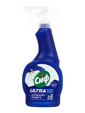 Чистящее средство спрей для сантехники в ванной «СИФ» антиналет, 500 мл  (артикул 10998625)  большой выбор товаров оптом и в розницу по низким ценам с доставкой