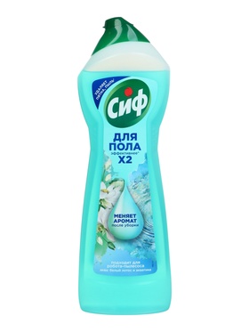 Средство для мытья пола гель-концентрат ароматизированный «СИФ» аква, подходит для робота-пылесоса, 750 мл  (артикул 10998626)  большой выбор товаров оптом и в розницу по низким ценам с доставкой
