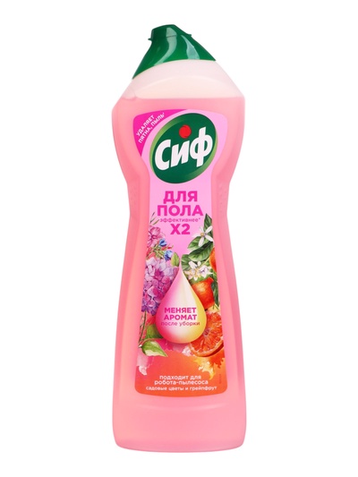 Средство для мытья пола гель-концентрат СИФ цветы и грейпфрут, 750 мл