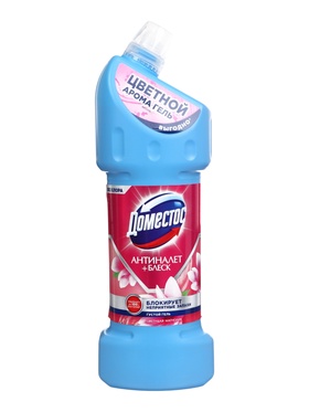 Универсальное чистящее средство антиналет + блеск «Доместос» цветущая магнолия, густой гель, 1.5 л  (артикул 10998647)  большой выбор товаров оптом и в розницу по низким ценам с доставкой
