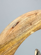 УЦЕНКА Подсвечник в деревянном кольце «Звезда» 30×8×33 см - Фото 5