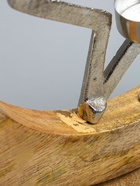 УЦЕНКА Подсвечник в деревянном кольце «Звезда» 30×8×33 см - Фото 8