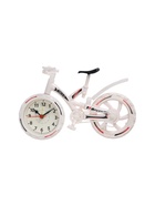 УЦЕНКА Часы настольные будильник детский «Велосипед», циферблат d-6.5 см, 12×22 см - Фото 1