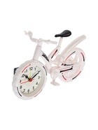 УЦЕНКА Часы настольные будильник детский «Велосипед», циферблат d-6.5 см, 12×22 см - Фото 2