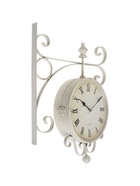 УЦЕНКА Часы настенные двусторонние, на подвесе «Мерано», дискретный ход, d=21.5 см, 46×29 см 28398 - Фото 3