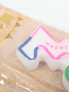 УЦЕНКА Свеча для торта цифра 3 цветная полосочка - Фото 4