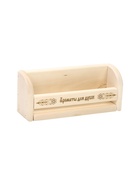 УЦЕНКА Полочка для масел "Ароматы для души", 6 пузырьков, 24х11 см - Фото 2