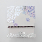 Браслет со стразами «Лёд» 1 ряд, цвет тёмно-фиолетовый в серебре, L=7 см - Фото 7