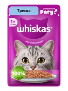 Влажный корм для кошек Whiskas, рагу, треска, 75 г - Фото 2