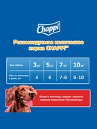 Влажный корм для собак Chappi, с говядиной по-домашнему, пауч, 85 г - Фото 5