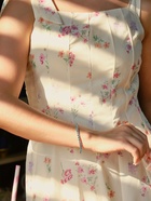 Браслет со стразами «Лёд» 1 ряд, цвет голубой в серебре, 4 мм, d=7 см - Фото 6