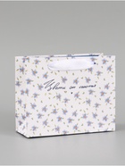 Пакет подарочный «Цвети от счастья», 15×12×5.5 см  (артикул 10934945)  большой выбор товаров оптом и в розницу по низким ценам с доставкой