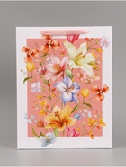 Пакет подарочный «Цветы», 31×40×11.5 см - Фото 2