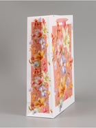 Пакет подарочный «Цветы», 31×40×11.5 см - Фото 3