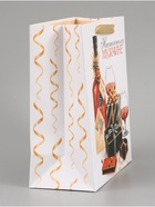 Пакет подарочный «Настоящему мужчине», 23×27×11.5 см  (артикул 10934965)  большой выбор товаров оптом и в розницу по низким ценам с доставкой