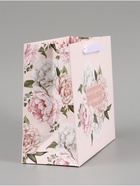 Пакет подарочный «Особенный день. Цветы», 27×23×11.5 см  (артикул 10934975)  большой выбор товаров оптом и в розницу по низким ценам с доставкой