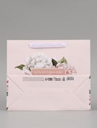 Пакет подарочный «Особенный день. Цветы», 27×23×11.5 см - Фото 7